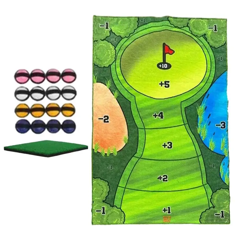 

Golf Ball Sport Set Children Toy Golf Club Practice Ball Sports Indoor Game Mini Casual Golf Game Set Golf Practice Training Aid