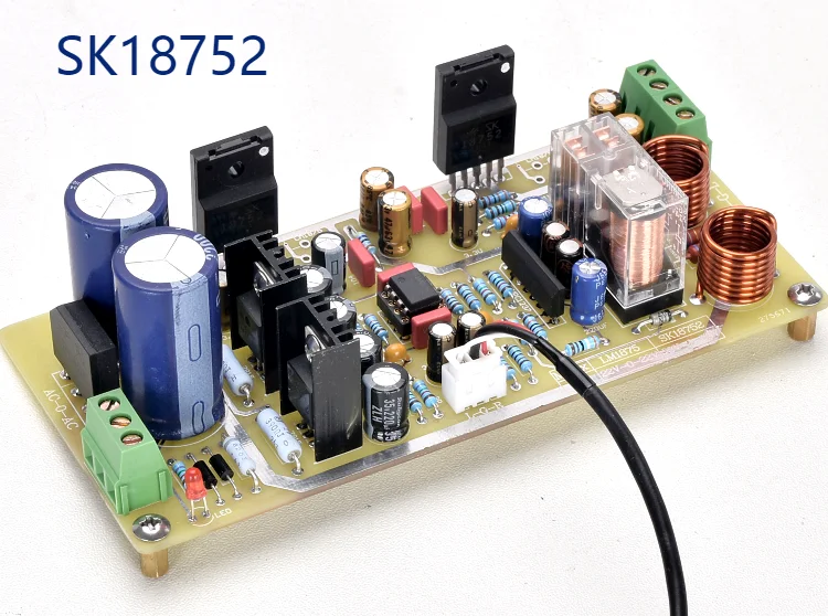New Refer To Tianlong Circuit's Sk18752 Fever Amplifier Board With Op Amp Pre-stage And Compatible With Lm1875 30w*2