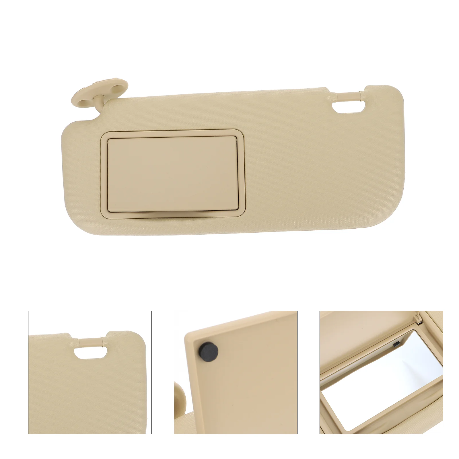 

Driver Side Sun Visor Practical Durable Car Interior Sun Shade Car Sun Visor with Mirror Auto Sun Shade