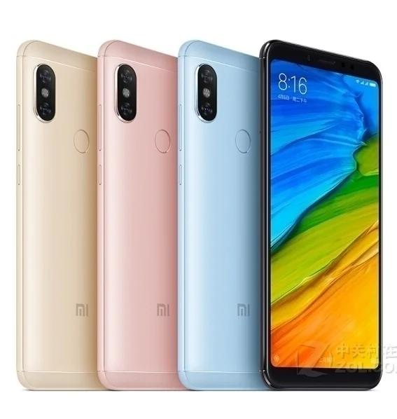 Xiaomi Smartphone Redmi Note 5 Cellphone Snapdragon 636 2160*1080 5.99 HD screen Dual Camera 13MP+5MP(Random color)