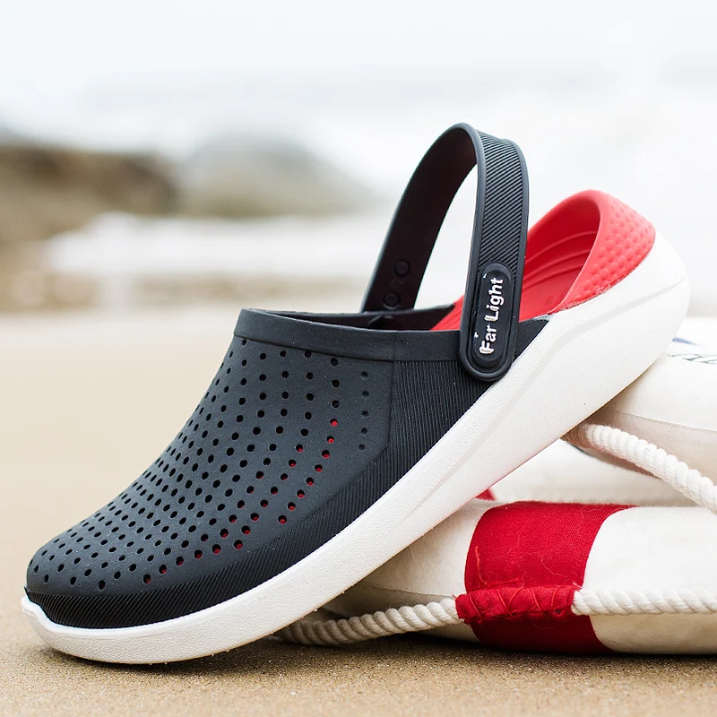2022 Hot Sale Brand Clogs Men Women Sandals Casual Beach Shoes EVA Lightweight Sandals Unisex Shoes Summer Flip Flops Slippers
