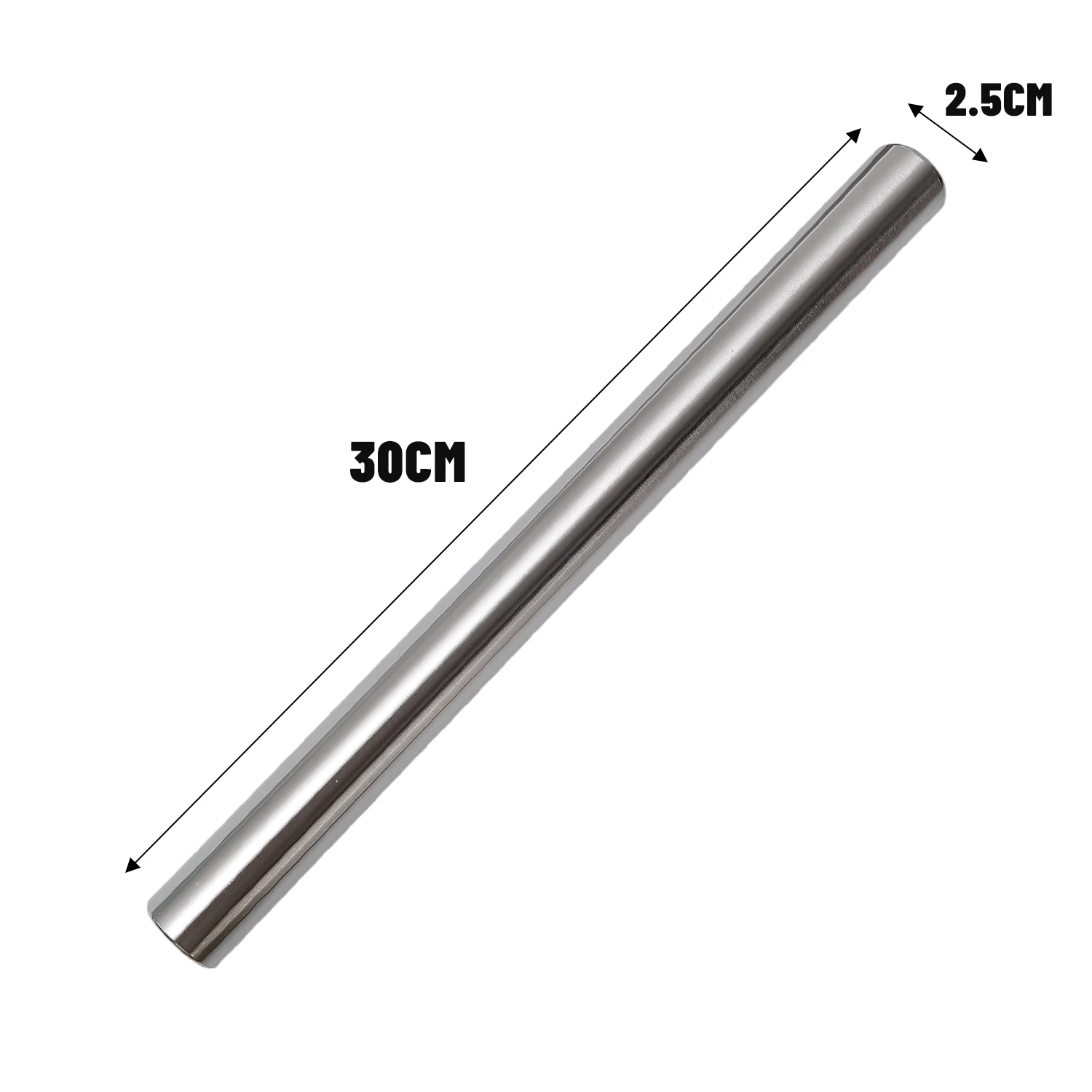 

Скалка из нержавеющей стали 8/10/12 дюймов