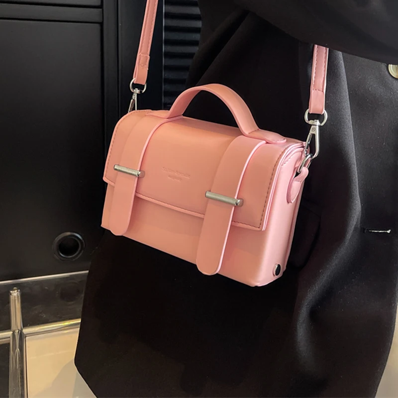 

Small Square Bag Women Luxurious One Shoulder Bag Japanese Korean Style Fashion Cross-body Bags Youth Girls Shopping Handbags