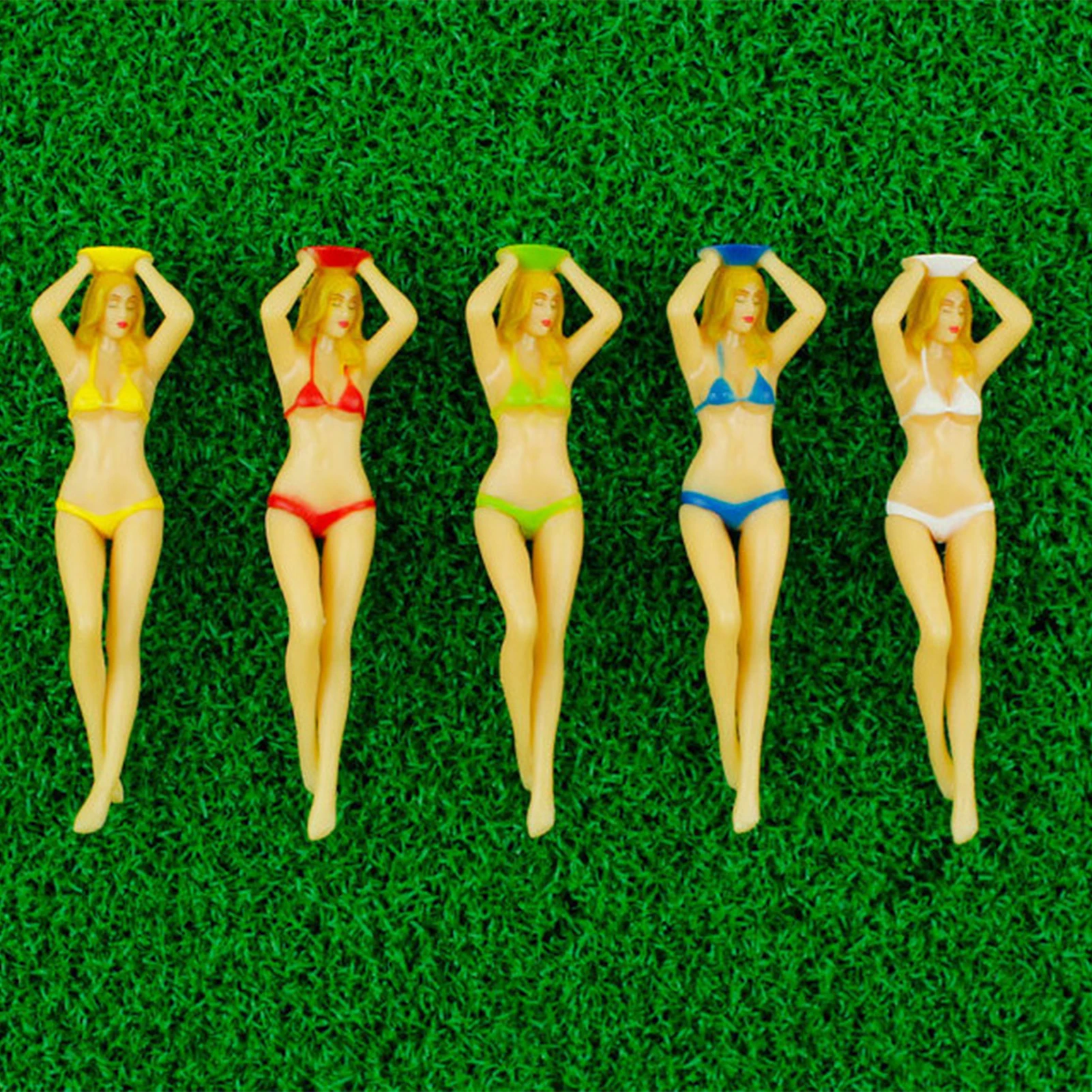 

Novelty Bikini Golfs Tees Portable Golfs Tees Golfs Supplies
