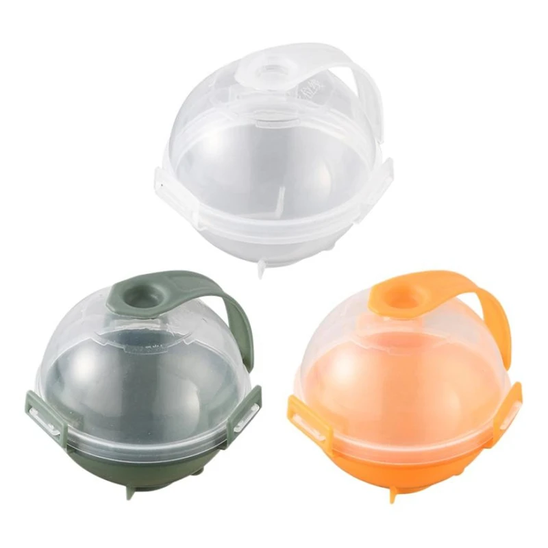 

Round Ball Ice Cubes Mold DIY Ice Cream Maker Plastic Ice Mould Whiskey Wine Ice Tray For Bar Ice Cream Tool Kitchen Gadgets