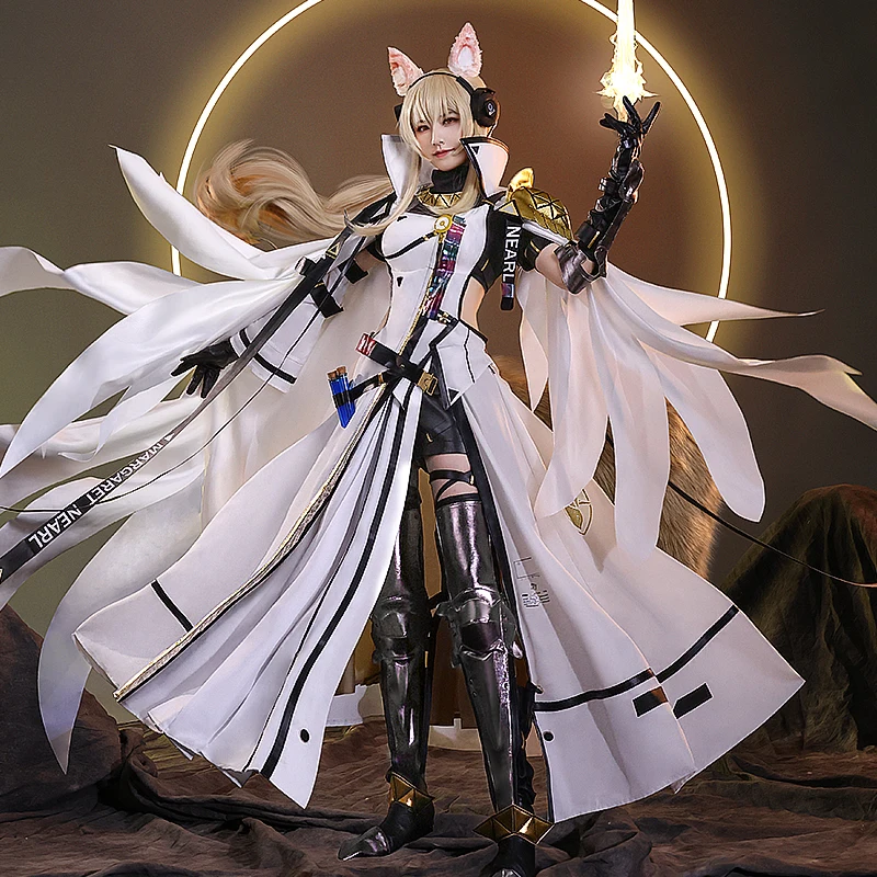 

Nearl the Radiant Knight Cosplay Costume Game Arknights Cosplay Anime Women Fashion Dress Role Play Clothing for 2022 Sizes S-L