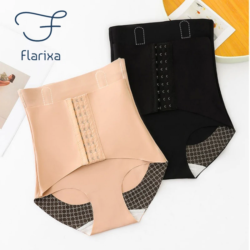 

Трусики Flarixa женские с высокой талией, Утягивающее Корректирующее белье, утягивающее белье, Корректирующее белье для талии