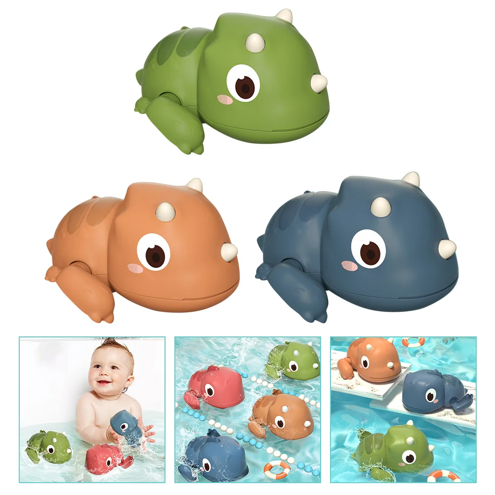 

3pcs Funny Clockwork Water Toys for Kids Kids Water Playthings Adorable Showering Toys