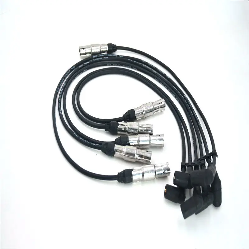 Набор проводов свечей зажигания 6 шт. подходят для VW Golf Jetta Passat VR6 1993-1999 2.8L-V6 021998031