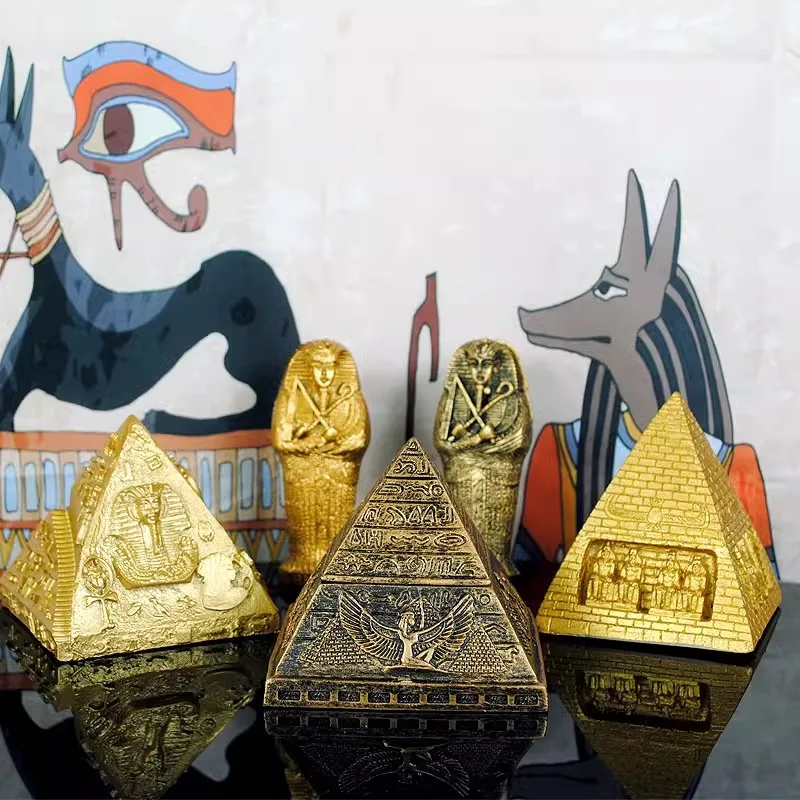 Древние Египетские пирамиды обелески модели мам орнамент из смолы туристические
