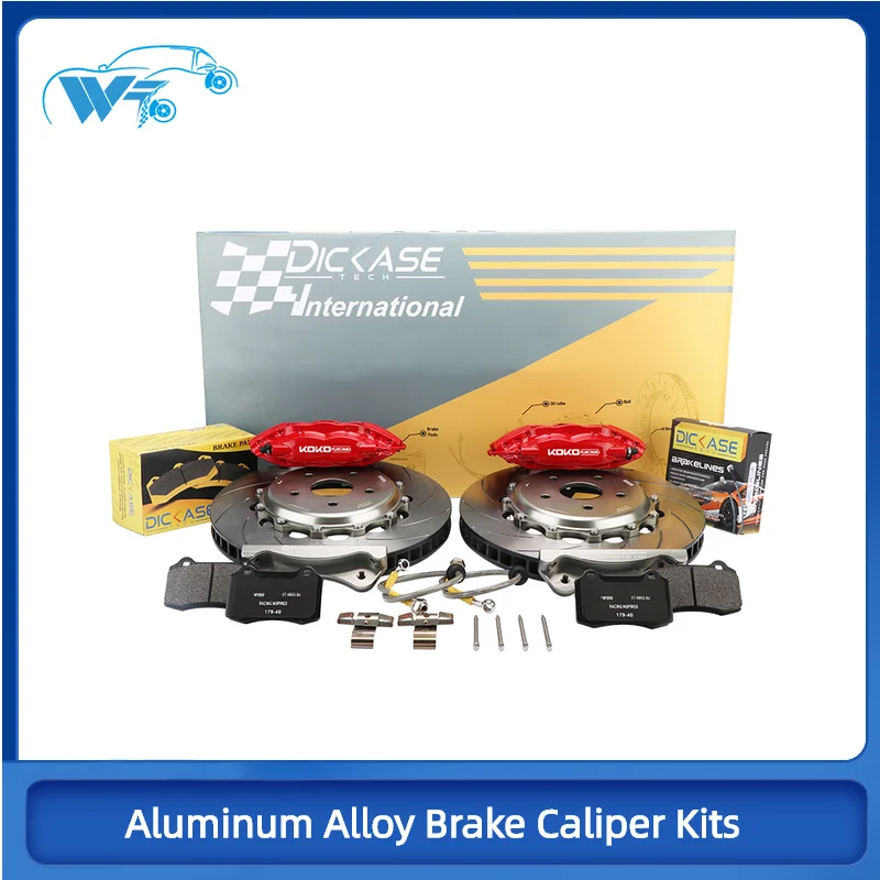 

KOKO RACING car accessories newest brake caliper V4 4 big pot disc 362mm*28mm rear wheel 19 inches for GTR PREMIUM 2016