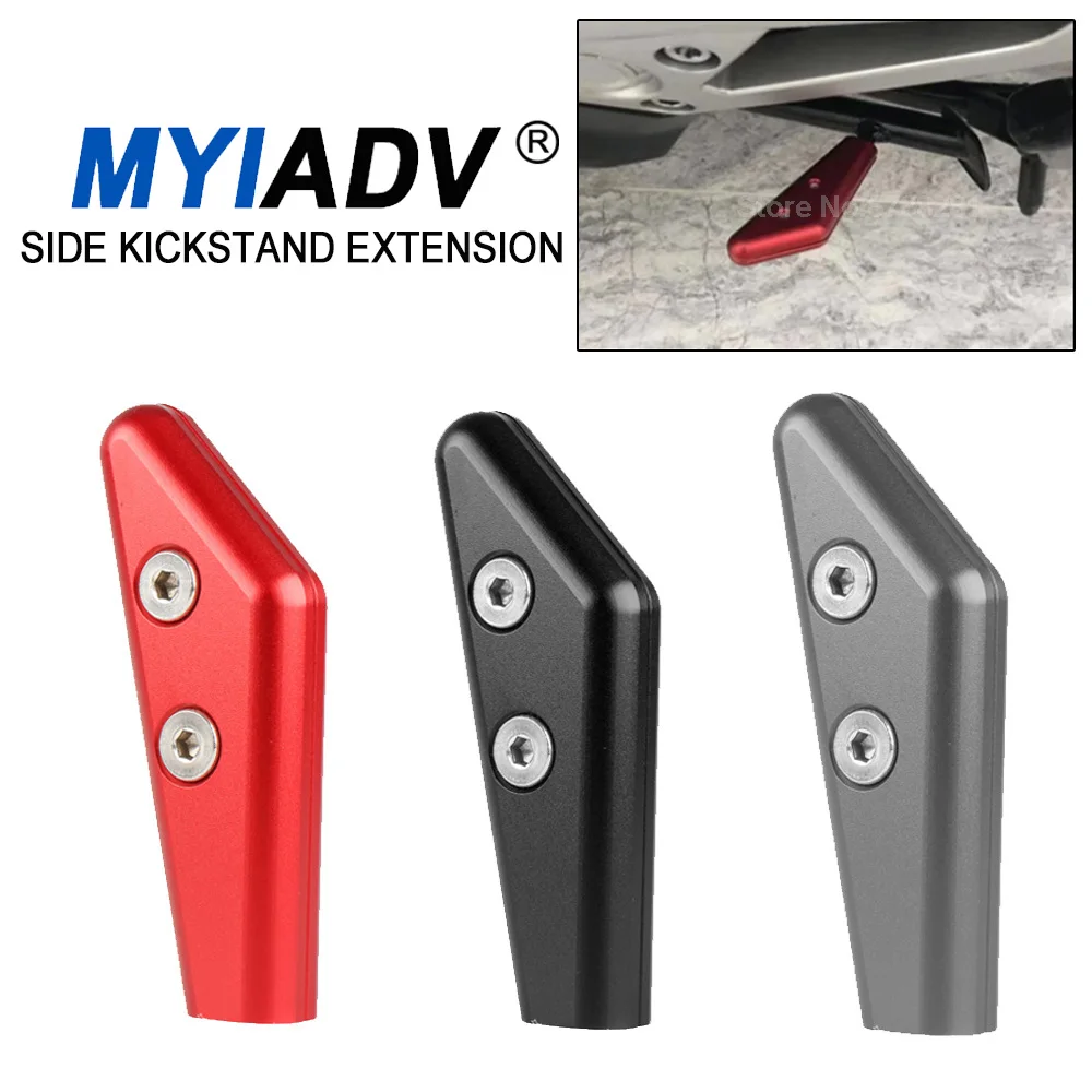 Side Kickstand Extension For Honda XADV750 X-ADV 750 2017-2019 2020 Motorcycle Side Pillar Auxiliary Foot Stand Enlarged Support
