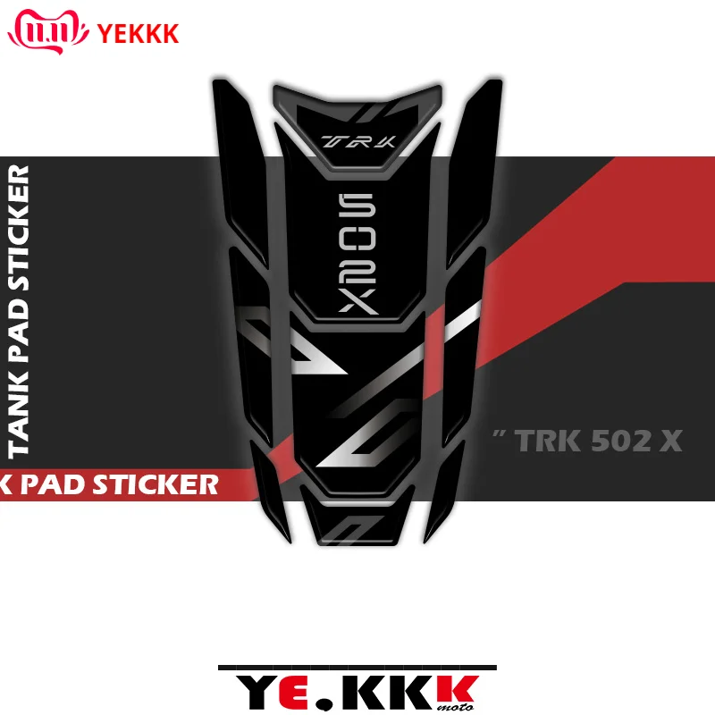 

3D Fuel Gas Tank Pad Protector Decal Stickers Full TRK 502X TRK502X 502 LOGO For BENELLI TRK 502 X New