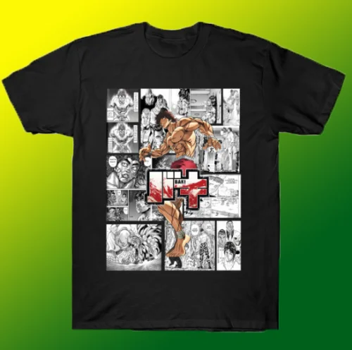 

New BAKI THE GRAPPLER Men's T-Shirt