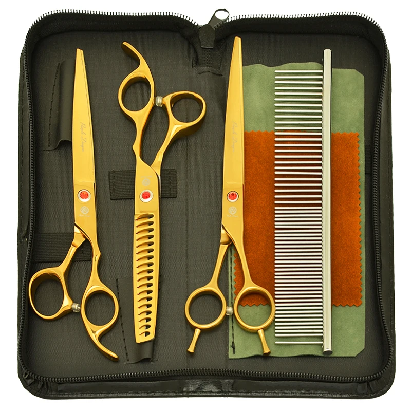 

7,0 "фиолетовый дракон, домашние животные, ножницы для стрижки собак, кошек, ножницы для стрижки, прямые изогнутые режущие истонченные ножниц...