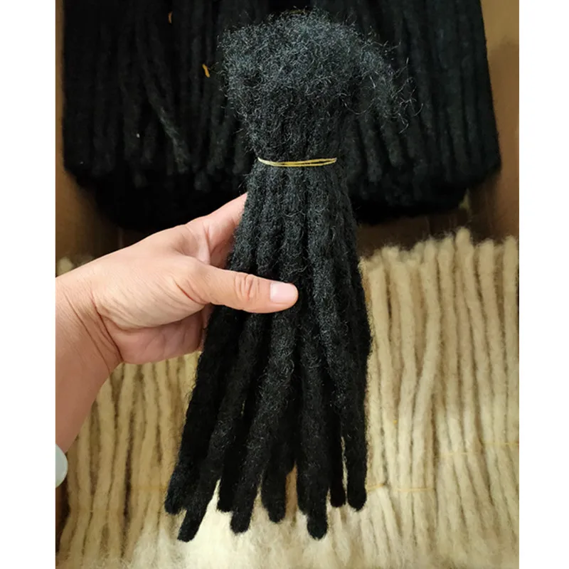 

Handmade Dreadlock Hair Hip-Hop Style 20pcs/bundle Braiding Hair Flawless Locs Extension Dreads crochet box braids dreadlocks