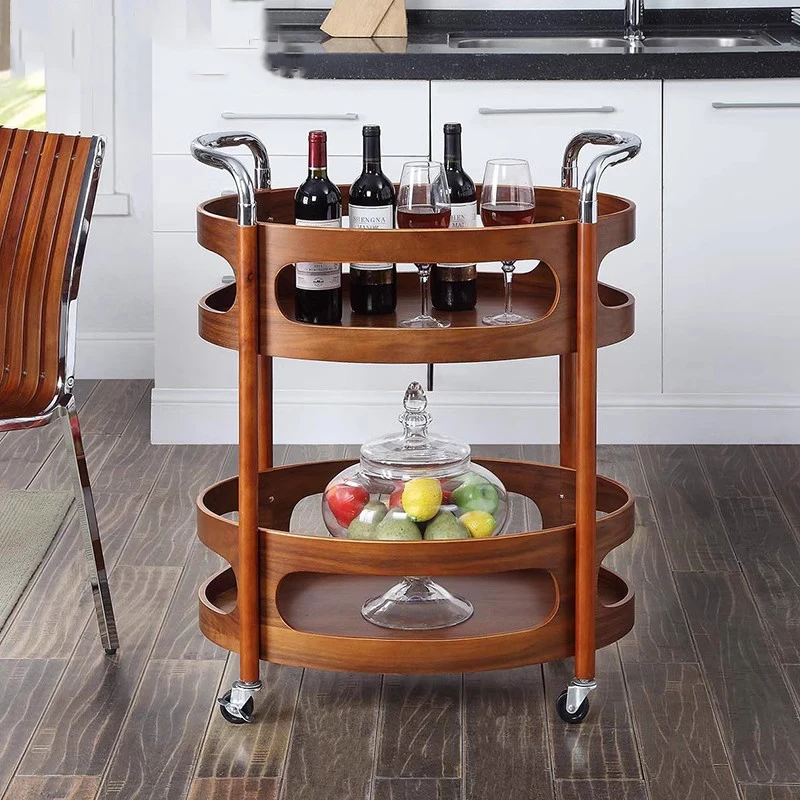 Storage Utility Trolley Bathroom Cabinets Wine Rolling Kitchen Cart Trolley Serving Shopping Outdoor Cabeceros Hotel Furniture
