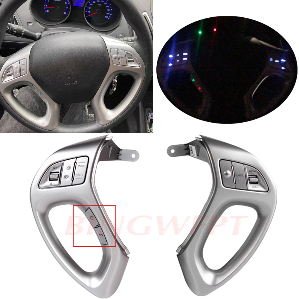 

OEM 967002 S100 Многофункциональная кнопка регулировки громкости на руле, круиз с фиксированной скоростью для Hyundai Tucson IX35 2010-2015 гг.