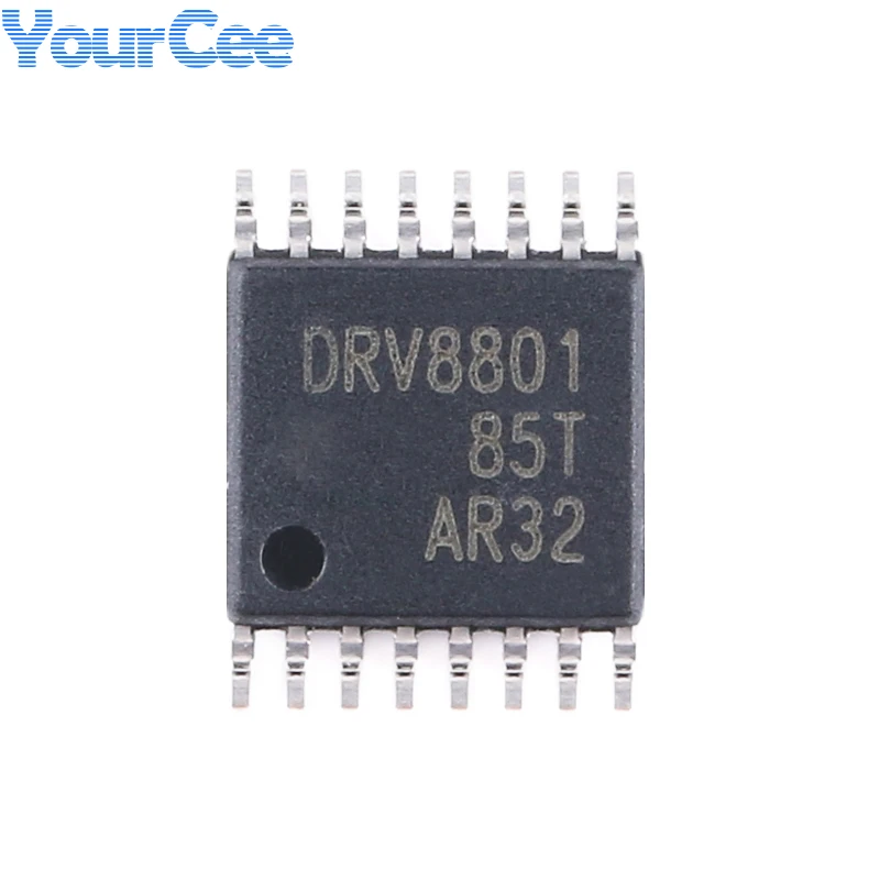 5 шт. DRV8801 DRV8801PWP DRV8801PWPR HTSSOP-16 2.8A щеточного типа, чип драйвера двигателя постоянного тока, интегральная схема IC