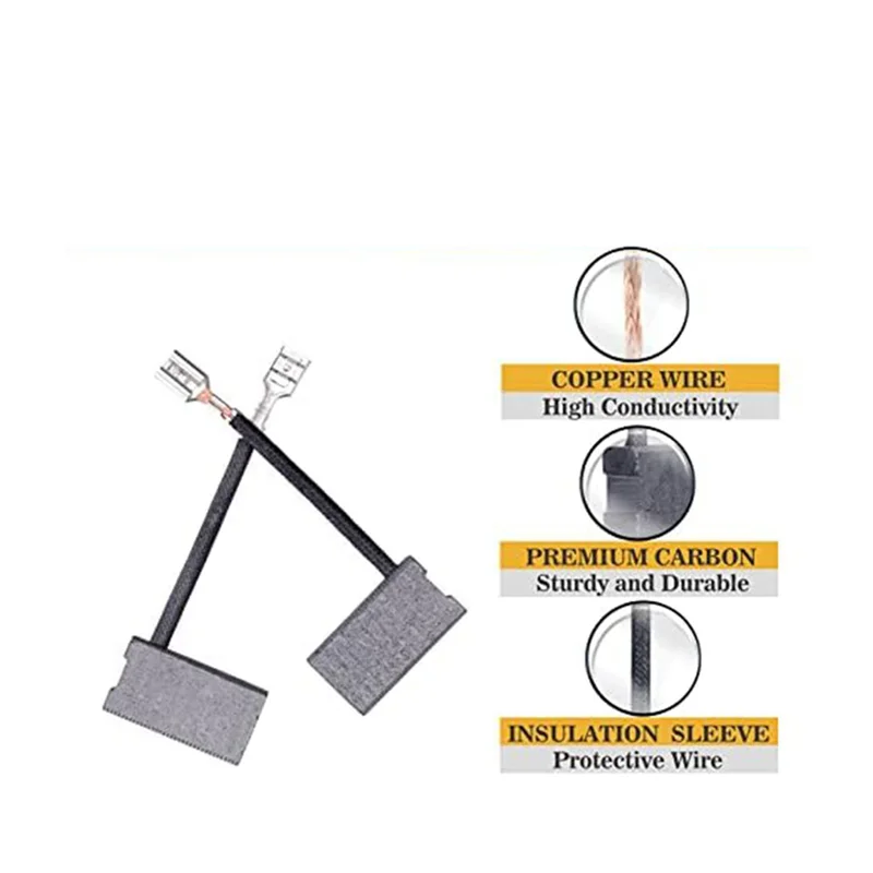 381028 -02 Надежные запасные части для угольных щеток совместимые с торцовочной