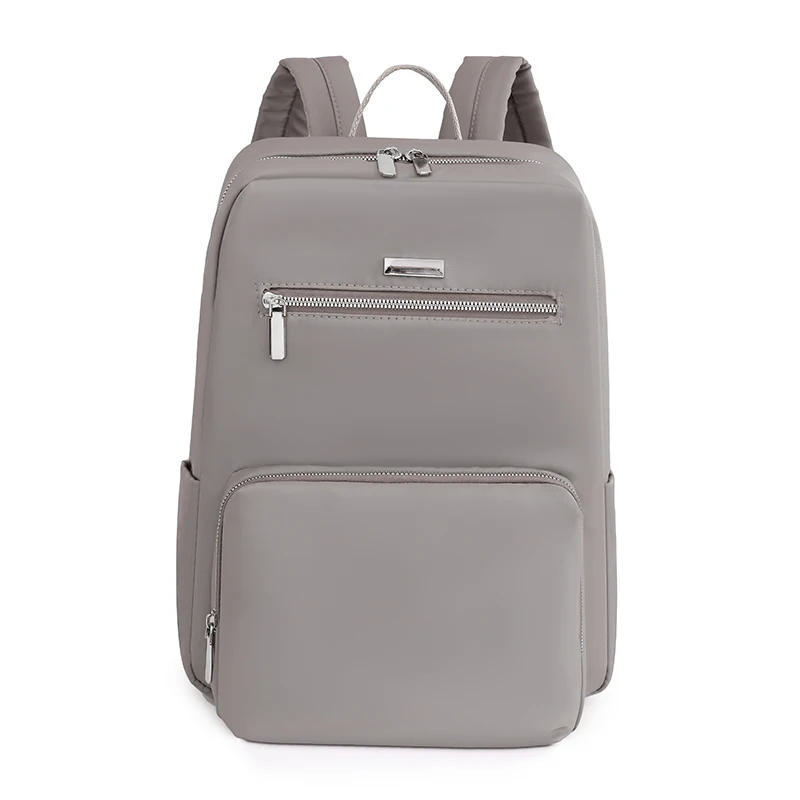 

Solid color Women Backpacks Nylon Waterproof Large Capacity Simple Preppy Students Multifunctional Travel Girls School Bag 2023