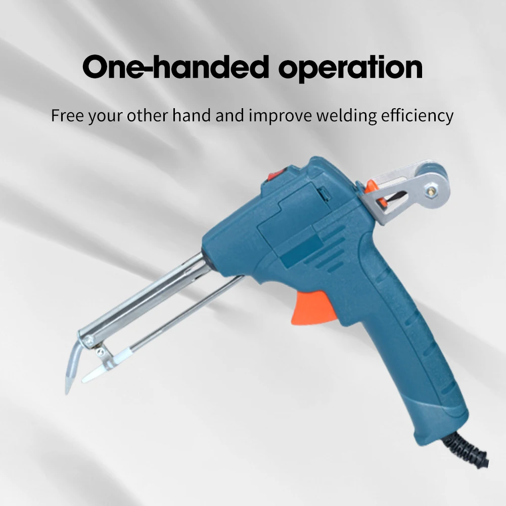 

60W Hand-Held Internal Heating Send Tin Gun Energy-Saving Electric Welding Gun Automatically Send Tin Gun for Electrical Repairs