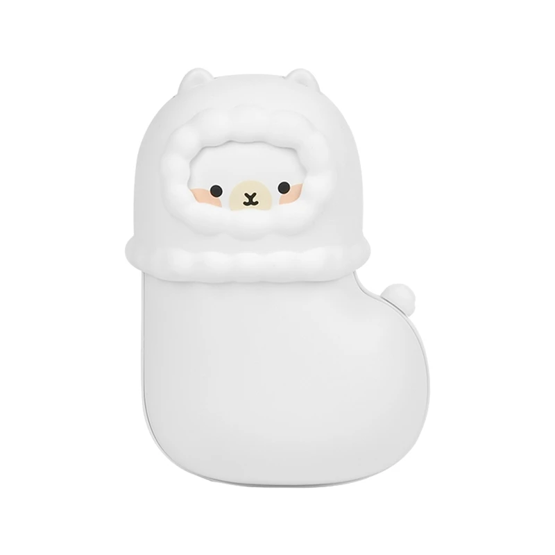 

Грелка для рук, перезаряжаемая грелка для девочек, плюшевая портативная Съемная моющаяся Взрывозащищенная Милая компрессионная подушка для живота