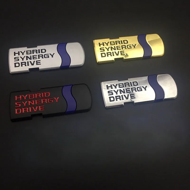 

Автомобильная наклейка эмблема авто значок наклейка для Toyota Hybrid Synergy Drive надпись Prius Camry Rav4 Crown Auris аксессуары для стайлинга автомобиля