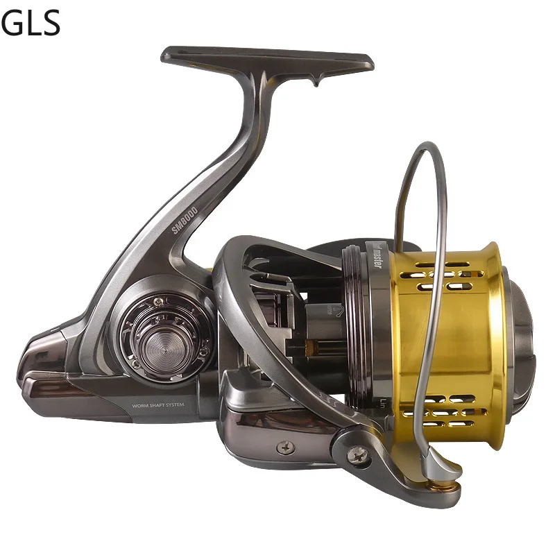 

8000-12000 Sea fishing series 18-20kg Max Drag Distant Fishing Reel 4.6:1 Gear Ratio Wear Resistant Spinning Reel casting reel