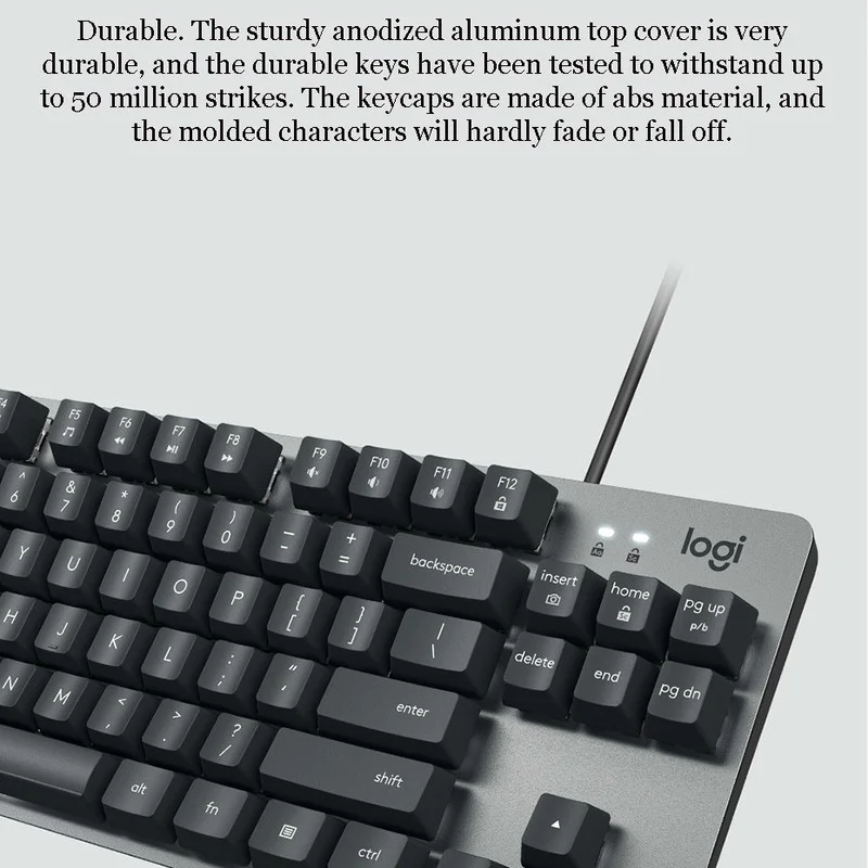 Клавиатура Logitech K835 Механическая Проводная игровая клавиатура TKL 84-клавишная