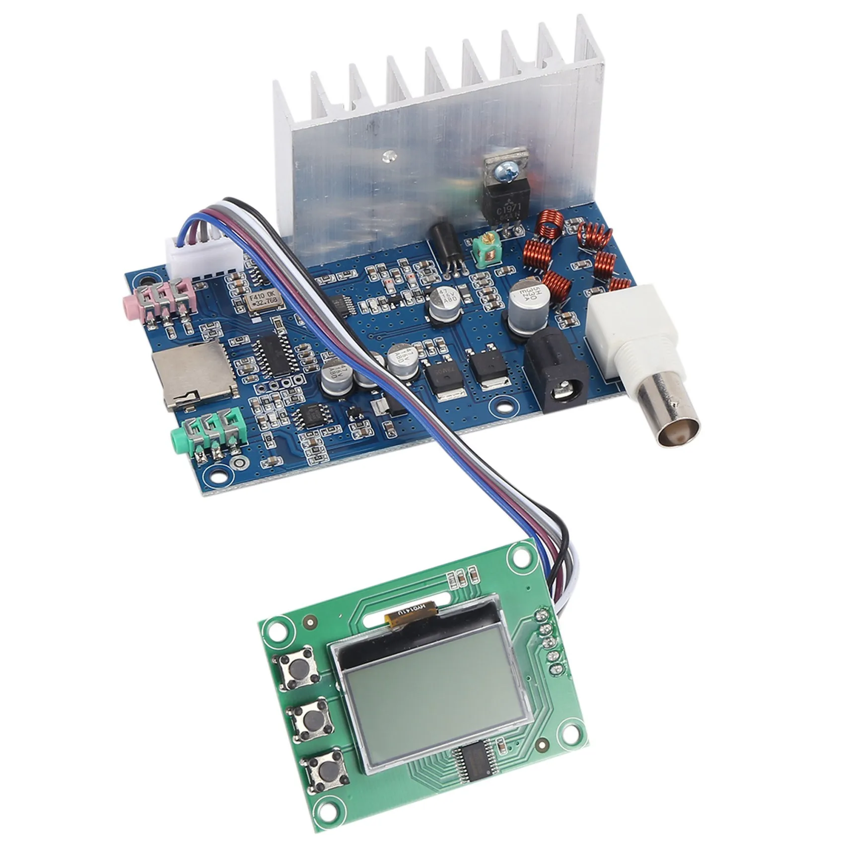 Собранный FM-передатчик 0 5-7 Вт радиостанция PLL стерео цифровая частота +