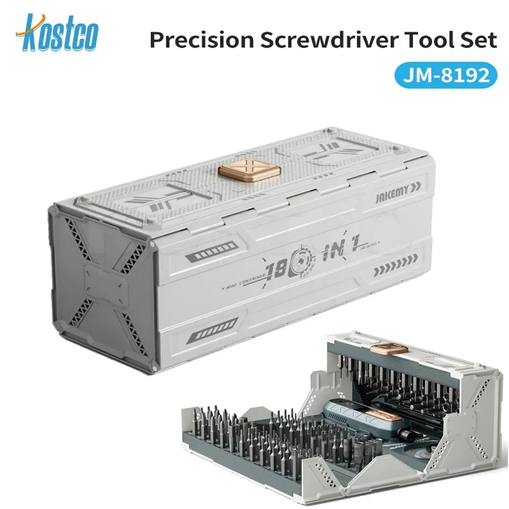 Набор прецизионных отверток JAKEMY JM-8192 180 в 1 инструмент для ремонта компьютера