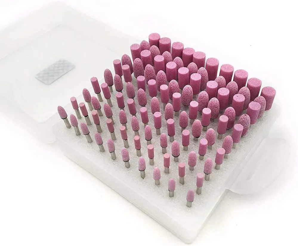 Набор абразивных точек для камня 100 шт. аксессуары электромагнитного