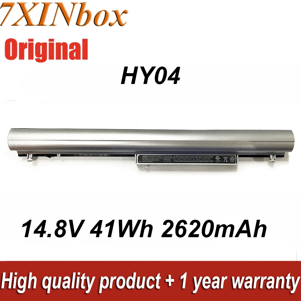 Аккумулятор для ноутбука HP Pavilion TouchSmart SleekBook 14 14-F020US 15 15-N010AX Series 7XINbox HY04 14,8 V 2620mAh 41Wh