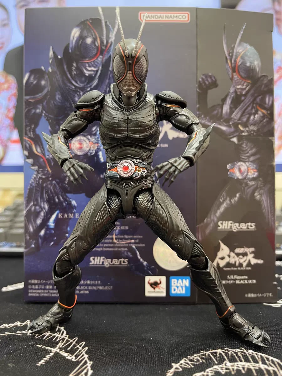 

15cm Bandai Original Shfiguarts Kamen Rider Black Sun Minami Kohtaro Joints Movable Anime Action Figures Model Toy Birthday