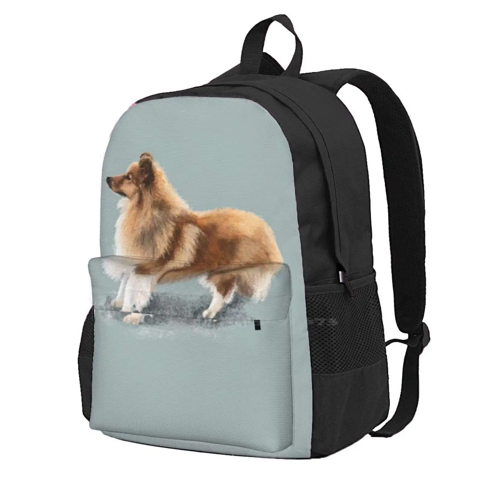 

Рюкзак для студентов с 3D-принтом «овчина»