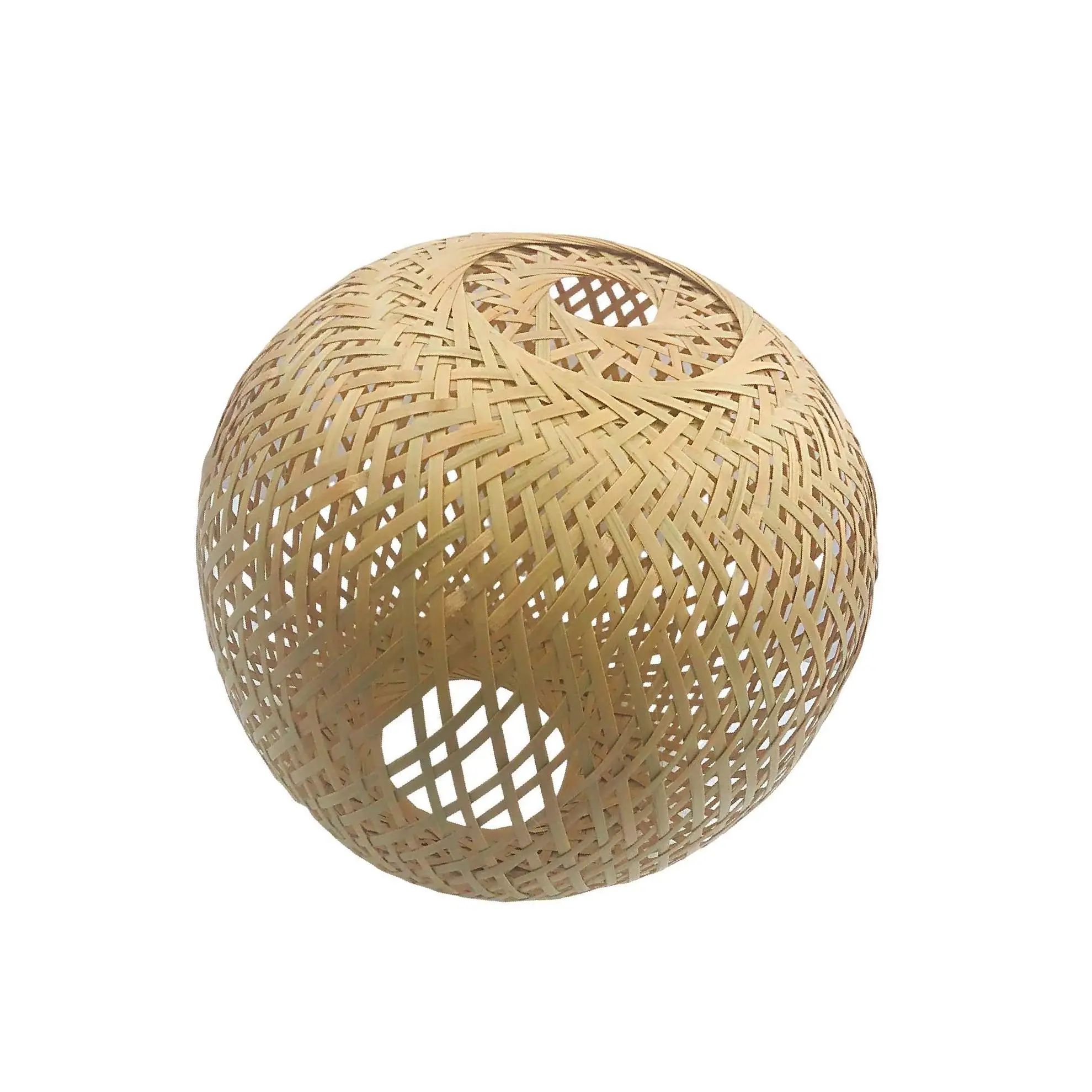 

Pendant Light Cover Ceiling Light Fixture Decors Handwoven Bamboo Lamp Shade