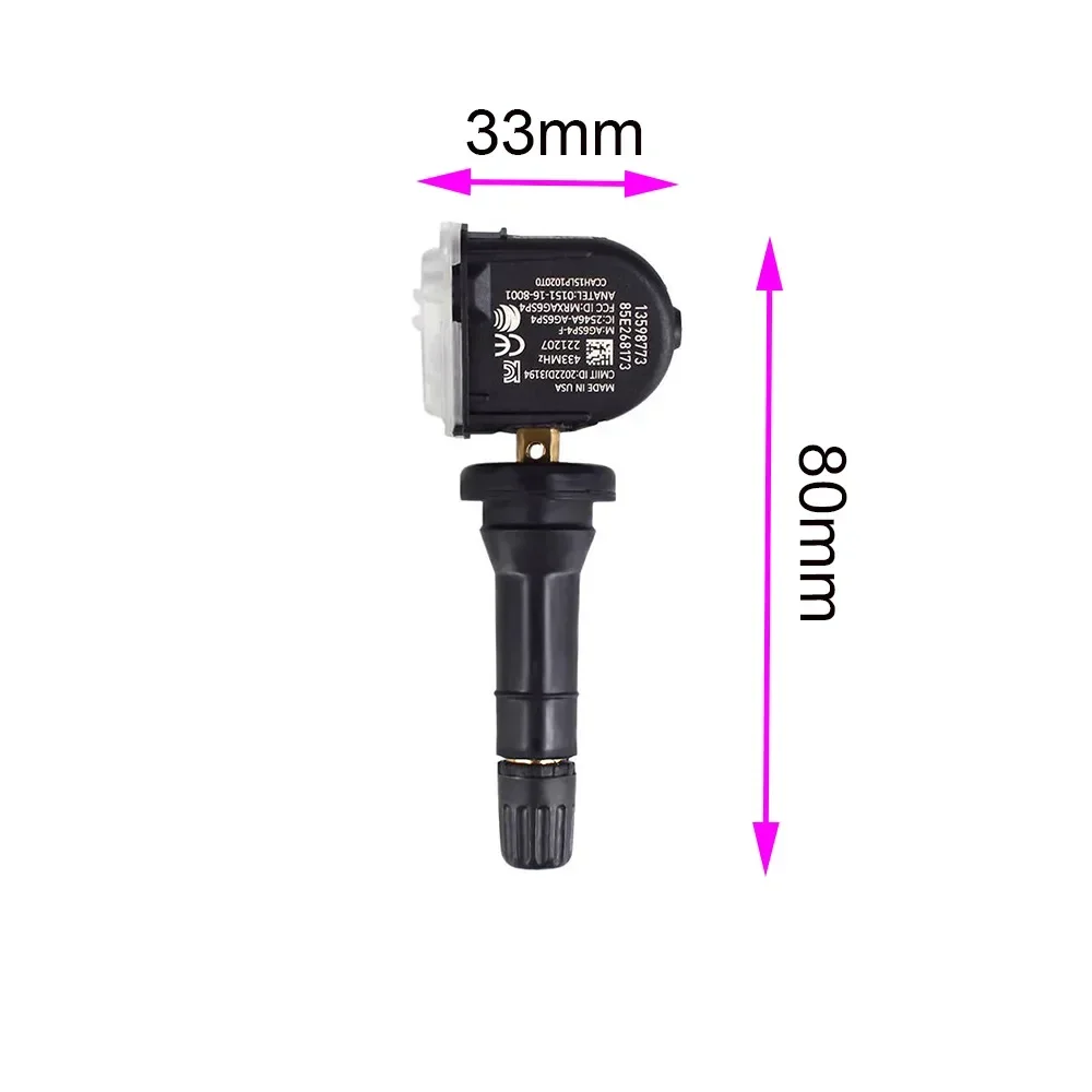 Датчик контроля давления в шинах DAZE 13598773 433 МГц для Cadillac CT6 XT5 SRX Buick LaCrosse Regal Chevrolet