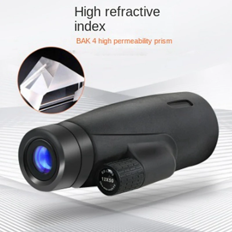 

High-Definition Binoculars Portable Travel Binoculars 12X50 Smart Focusing Long-Distance