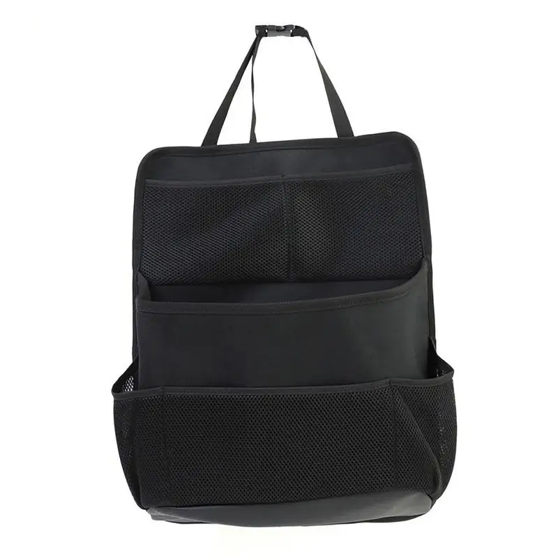 

PU Leather Car Seat Back Storage Bag Universal Hanging Bags Multipurpose Car Stowing Tidying Box For Bottle Phone Accessories
