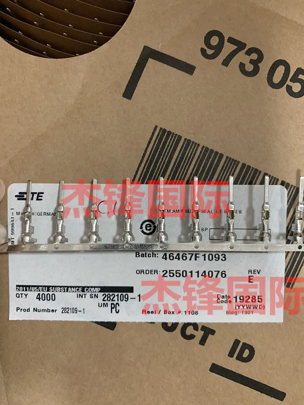 100pcs/lot 282109-1 18-15AWG 100% New