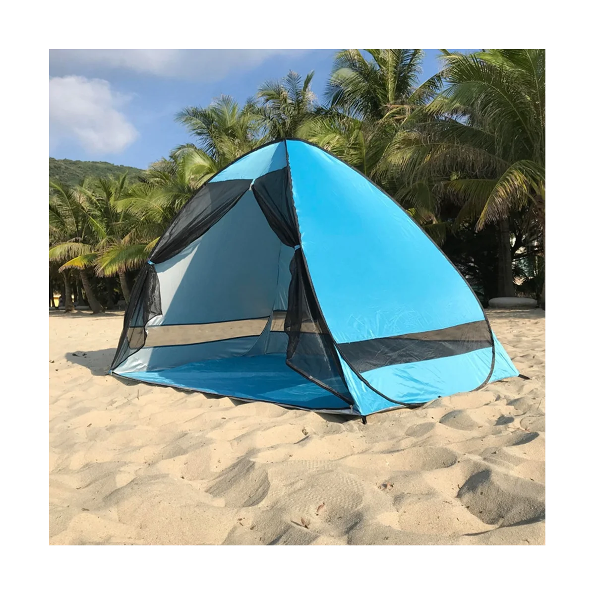 Сетчатая палатка полностью автоматическая быстрооткрывающаяся защита от