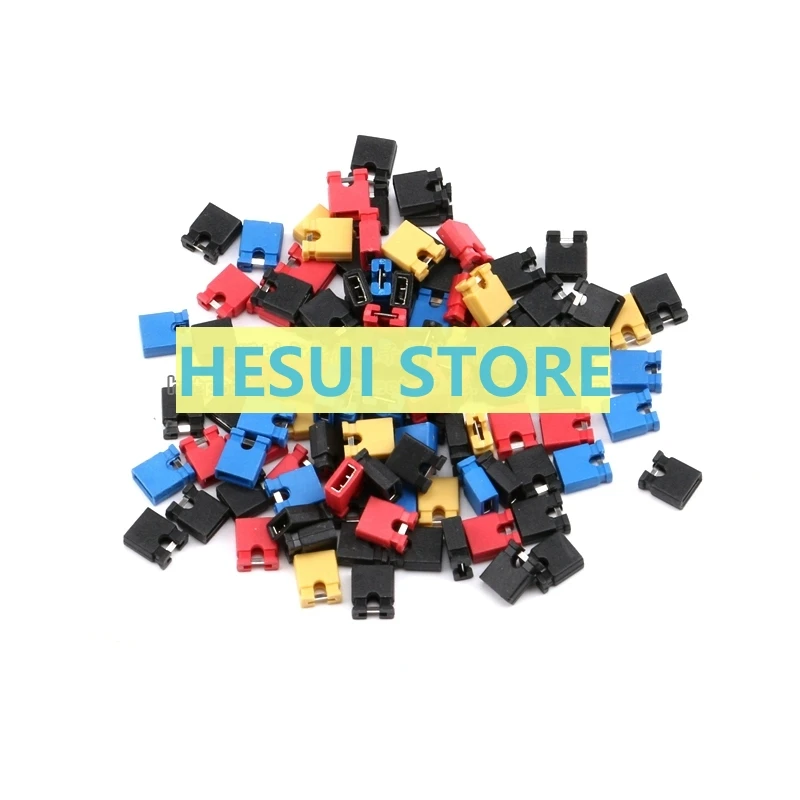 100 шт. перемычка на расстояние 2 54 мм блок короткого замыкания соединительный