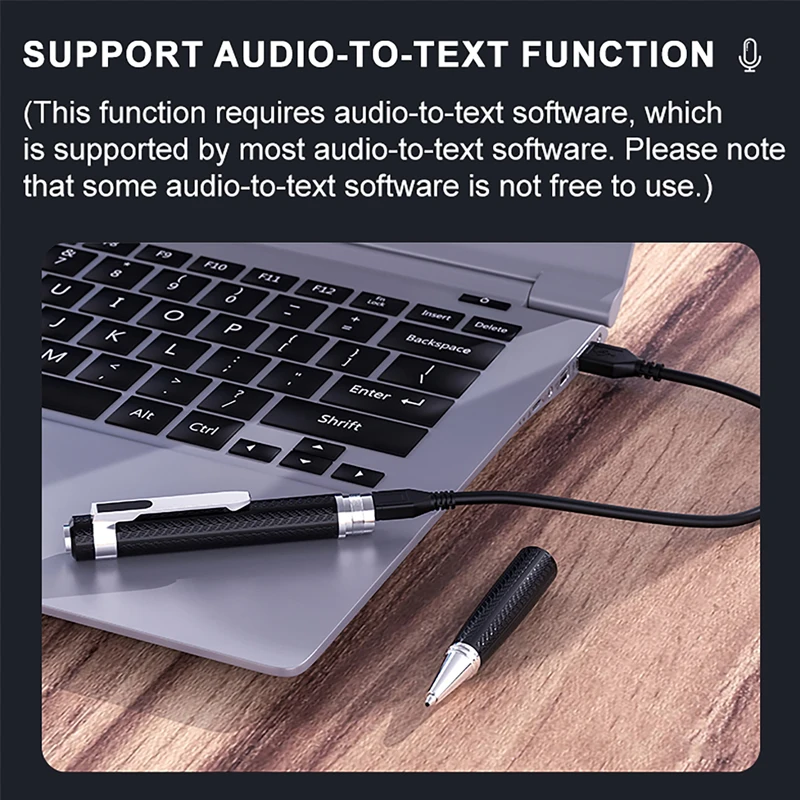 Цифровой диктофон 8 ГБ-128 ГБ профессиональная аудиозапись шумоподавление MP3-плеер