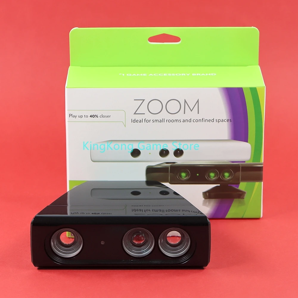1 шт., объектив с уменьшением диапазона Zoom Play, широкоугольный для XBOX360, универсальный адаптер, датчик Super Zoom Kinect, аксессуары для игровой консоли (art.: 3920cfd69b804) - 3920cfd69b804