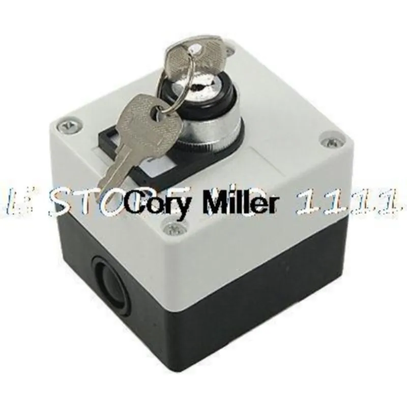 Электрическая станция поворотного переключателя Ui 660V с блокировкой ключа