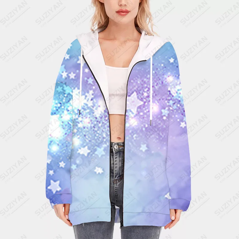 

2022 New Female Long Hoodies Clothing New Asian Floral Dress Winter Clothes Japanese Summer Top Style Woman 3d Print