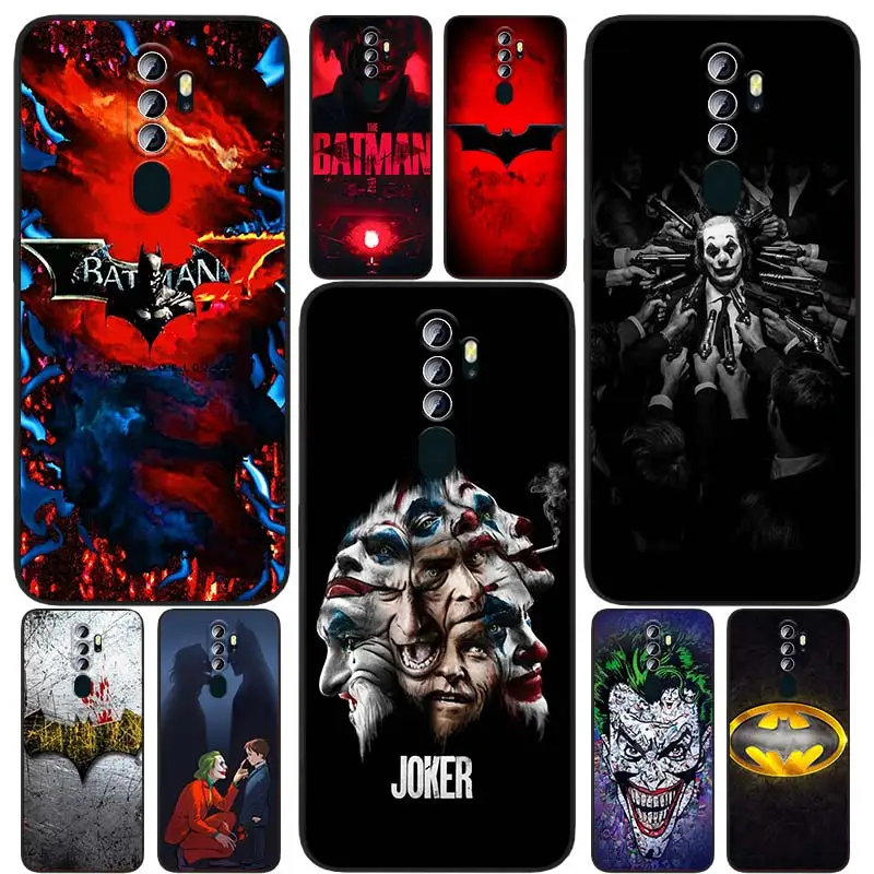 

Batman Superhero The Joker Black Phone Case For OPPO Find X5 X3 F21 Neo Lite A96 A57 A74 A76 A72 A55 A54S A53 A53S A16 S A9