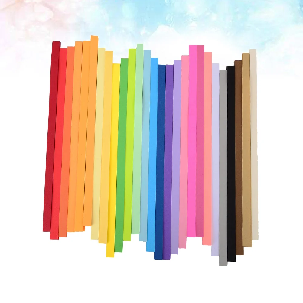 

Star Origami Paper Stars Lucky Folding Folded 5 Pointed Mini Small Tiny Strip Diy Colorful Making