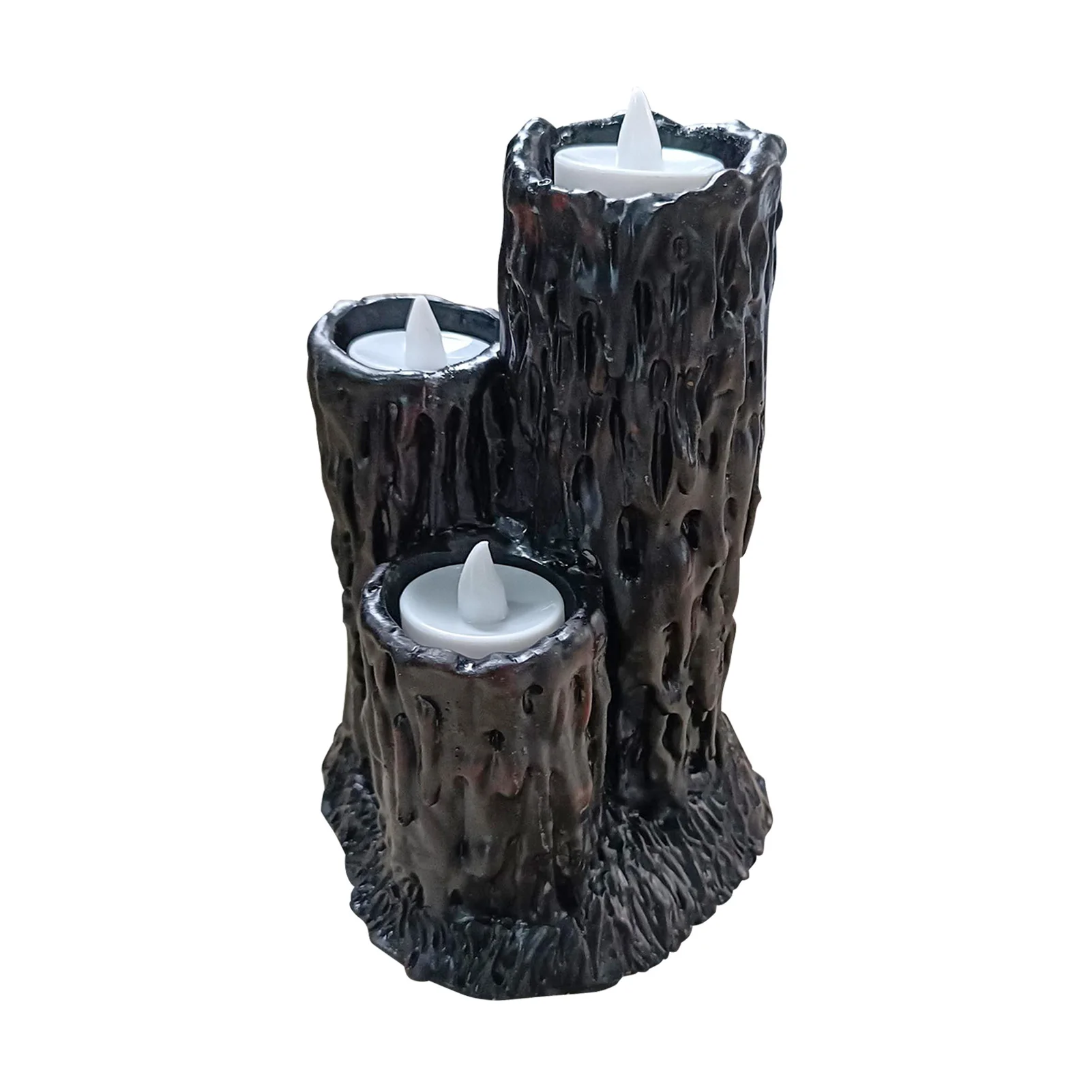 

Resin Melting Candles Holders Ornament Black Lava Candles Decor Decorative Candles For Living Room Decor And Accessories